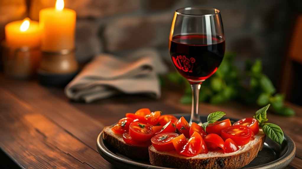 bold red wine pairing
