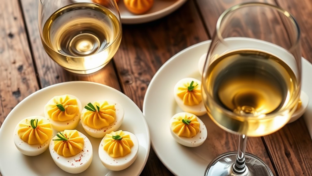 deviled eggs flavor profile