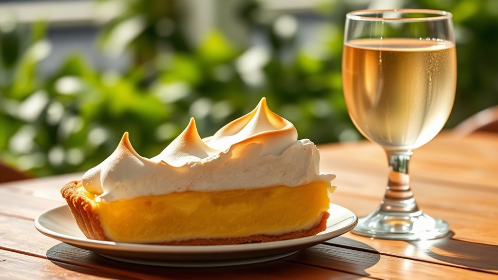 lemon sweetness tartness fluffiness