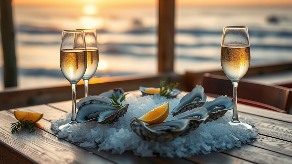 oyster and wine pairings