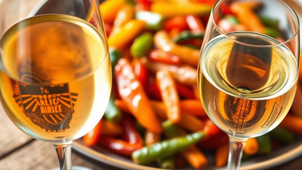 riesling complements stir fry dishes