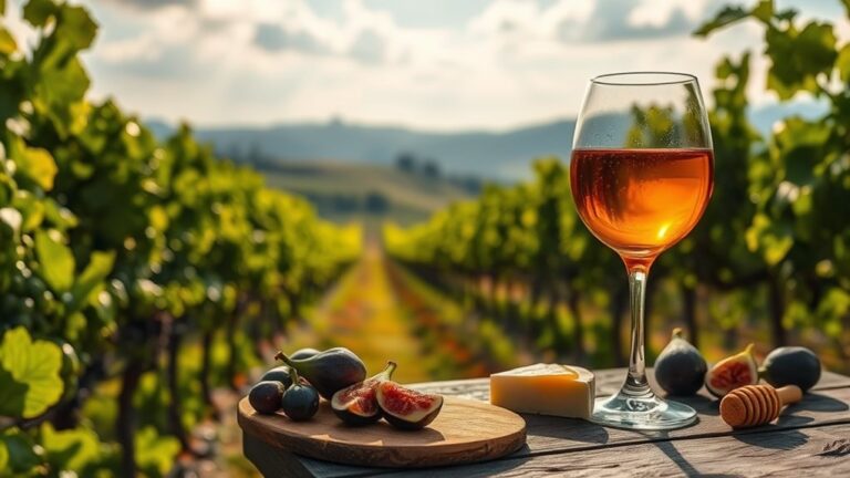 sweet wines and desserts