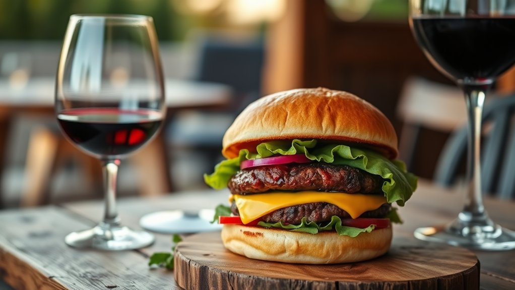 wine and burger pairing essentials
