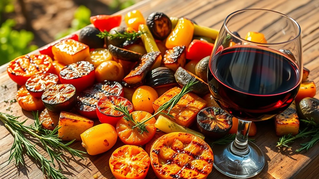 wine and marinade harmony