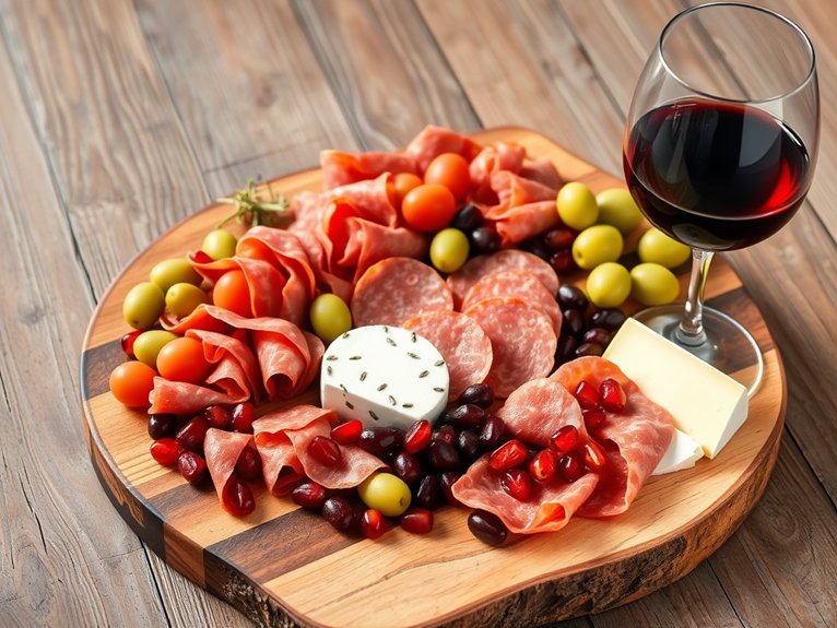 wine pairing for charcuterie