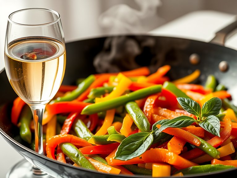 wine pairing for stir fry