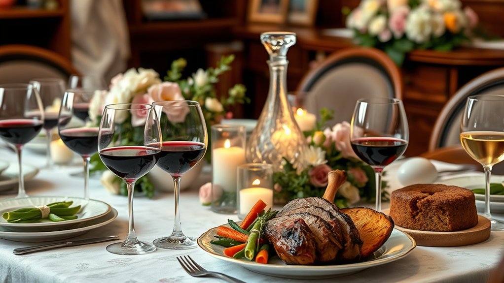 wine selection advice provided