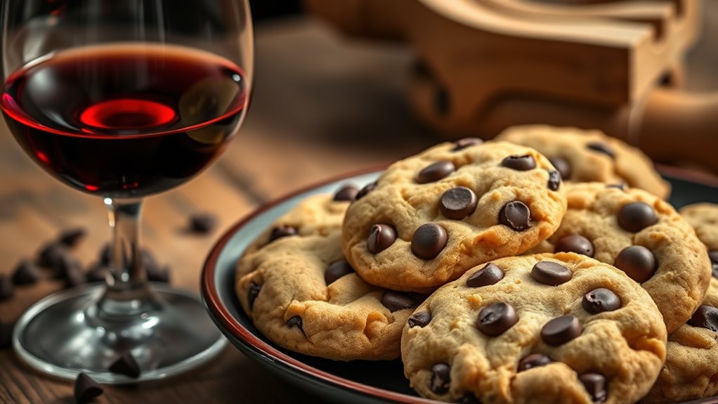 cookies and wine pairing