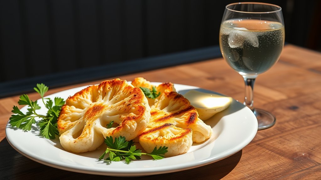 crisp white wines enhance flavors