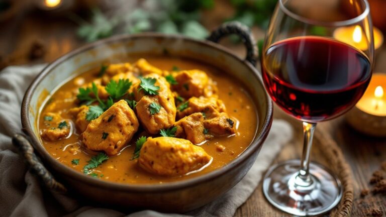 curry and wine pairing