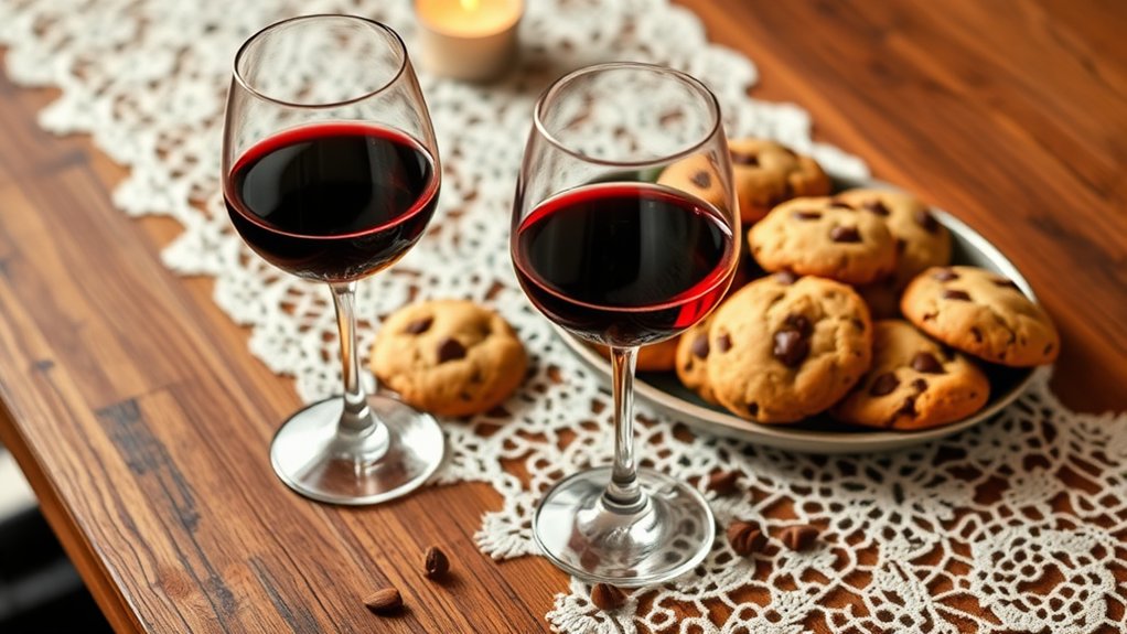 dessert wine cookie pairings