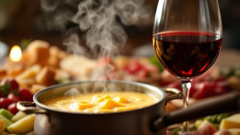 fondue wine pairing tips
