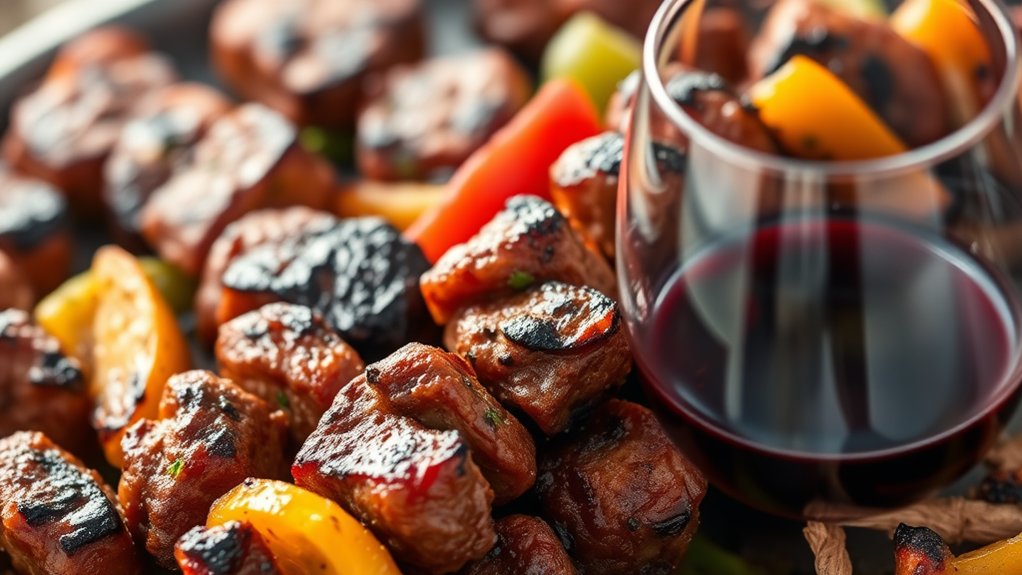 global kebabs regional wines