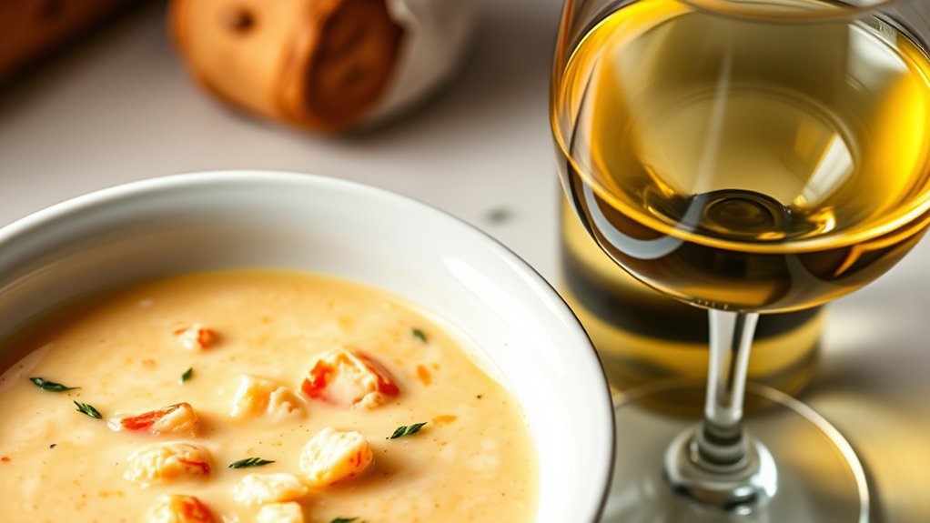 lobster bisque flavor harmony