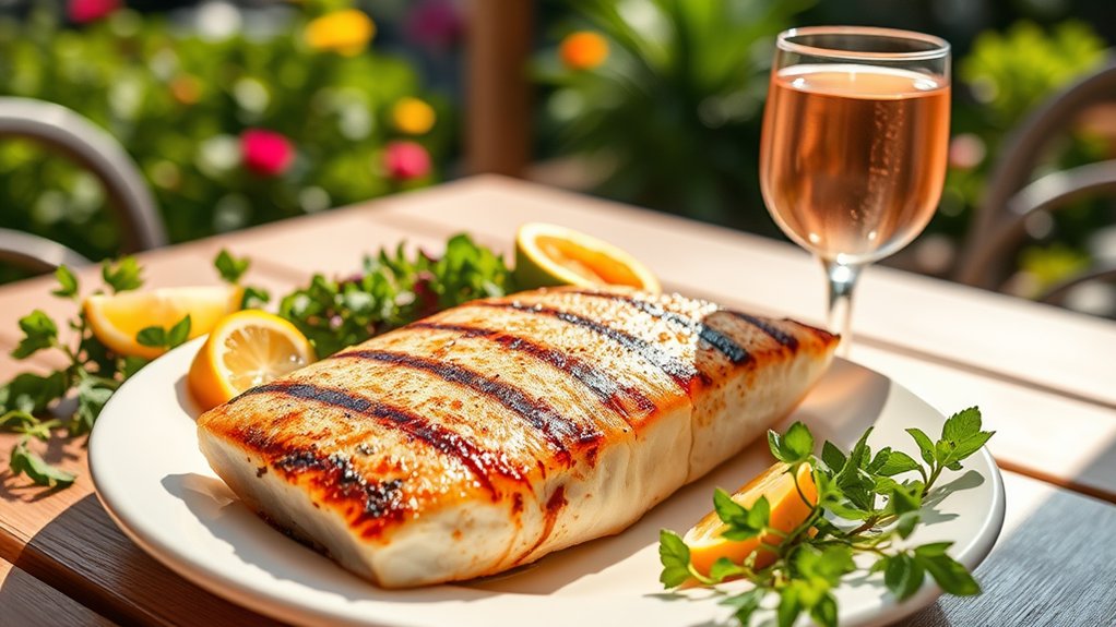 ros wines for mahi mahi