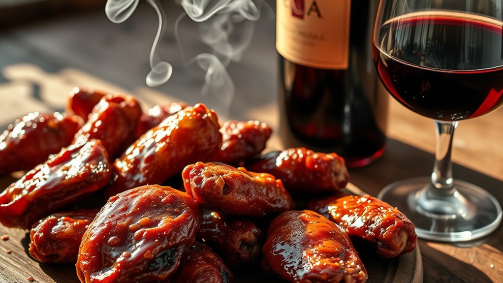 smoky garnacha bbq pairing