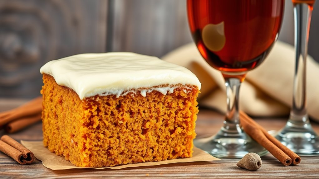 spiced dessert wine pairings