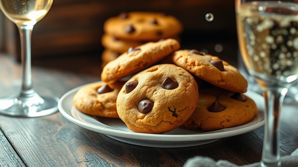 unexpected cookie and wine pairings