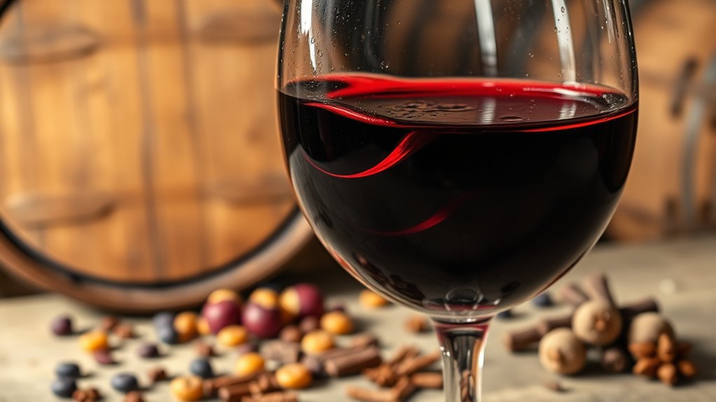 wine flavor complexity evolves