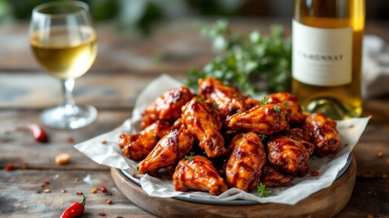 wine pairing for wings