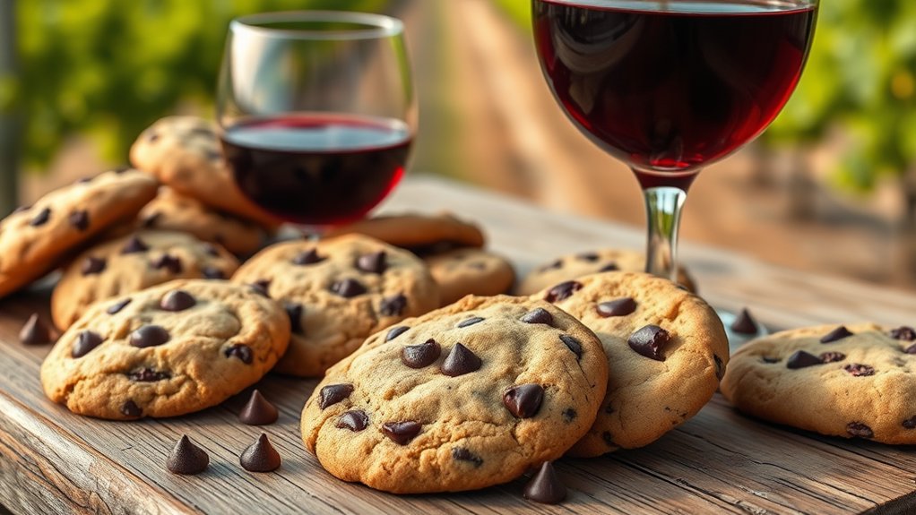 wine pairings for cookies