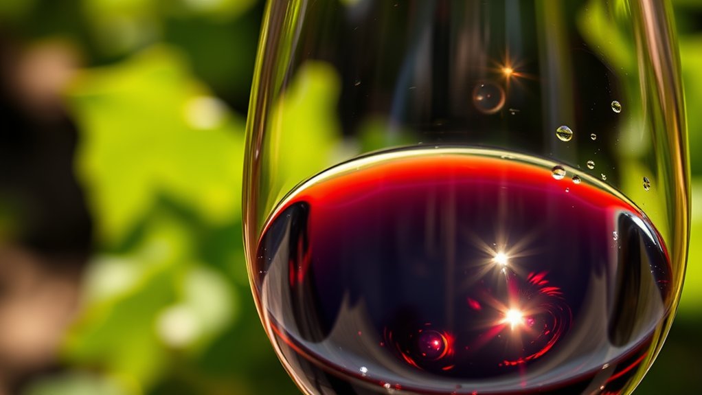 wine s aesthetic visual charm