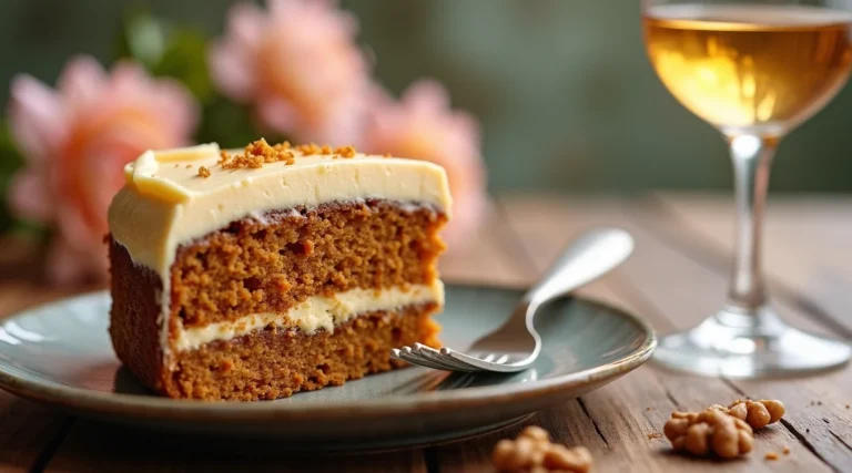 carrot cake wine pairing