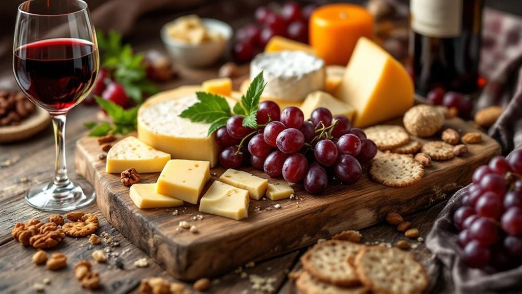 cheese and wine pairing
