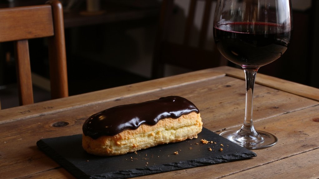 eclairs and red wine adventure