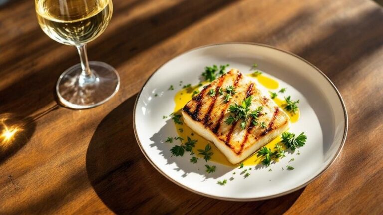 halibut and wine pairing
