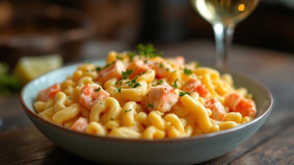 pairing wines with lobster mac