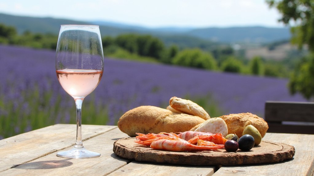 ros de provence food pairings