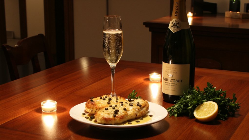 sparkling wine enhances celebratory meals