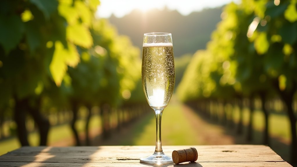 sparkling wine from burgundy