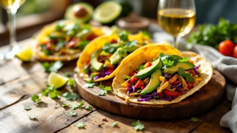 vegetarian taco wine pairing