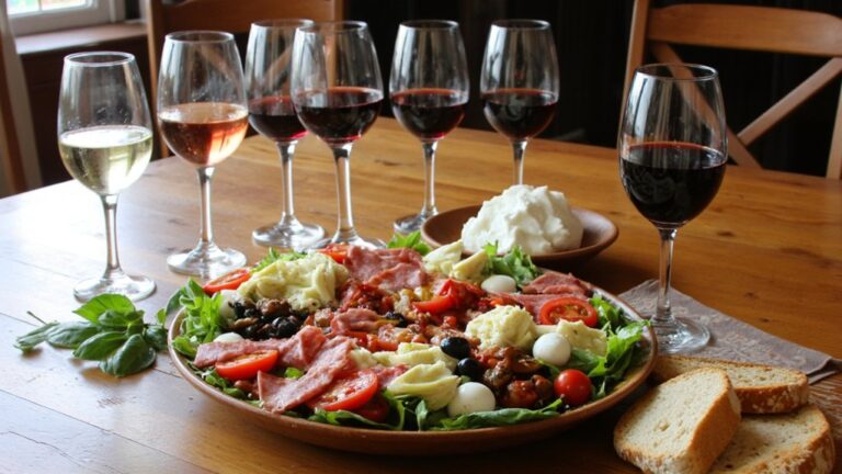 best antipasto salad wine pairings