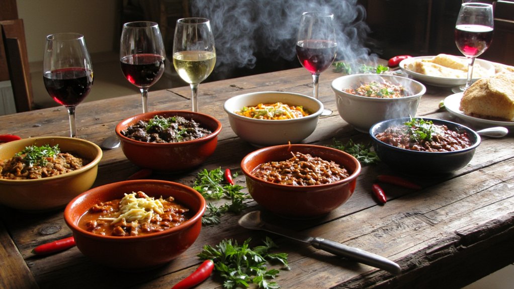 best chili and wine pairings
