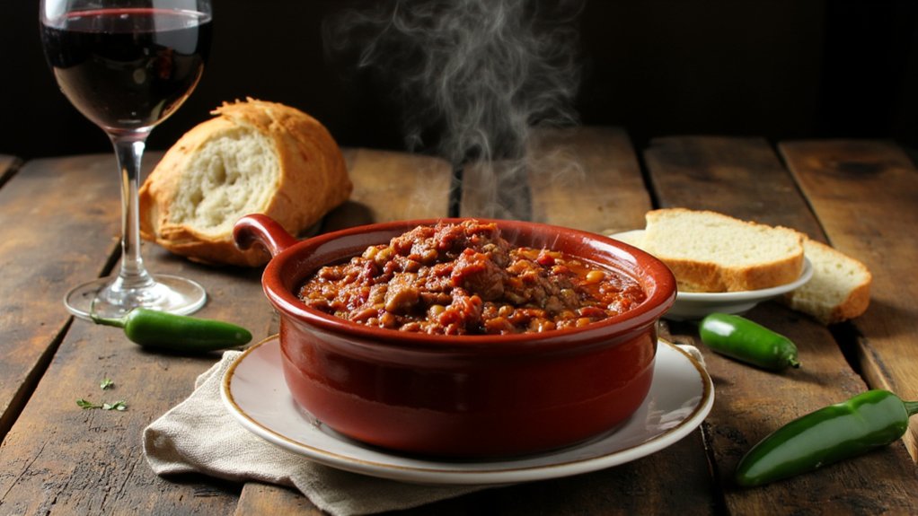 bold smoky chili pairing