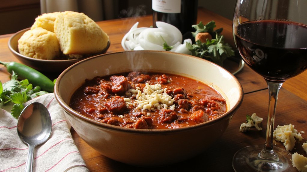 bold spicy wine pairing