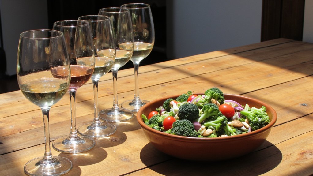 broccoli salad wine pairings