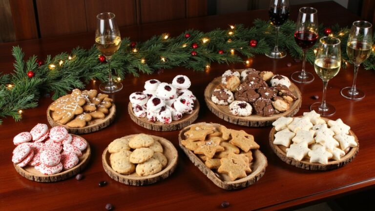 christmas cookie wine pairings
