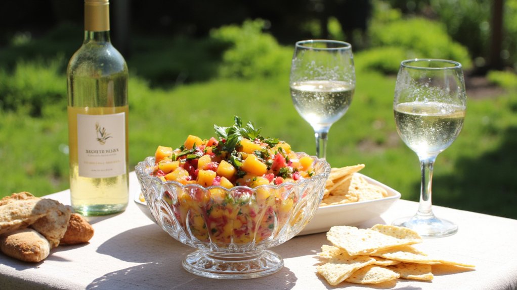 crisp citrus salsa pairing