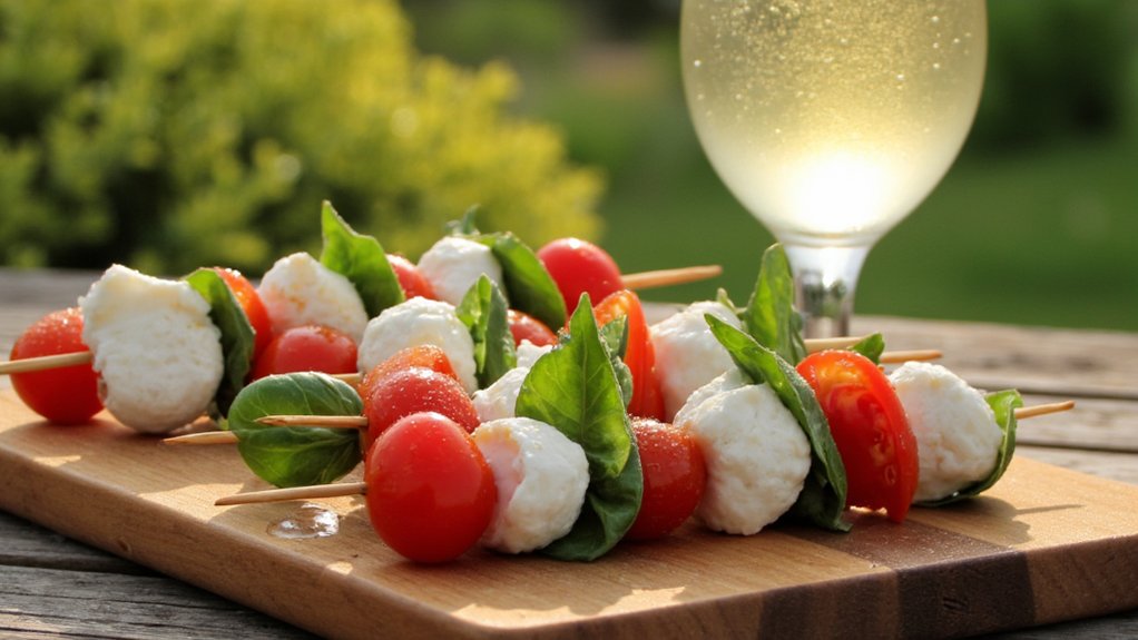 elegant summer wine pairing