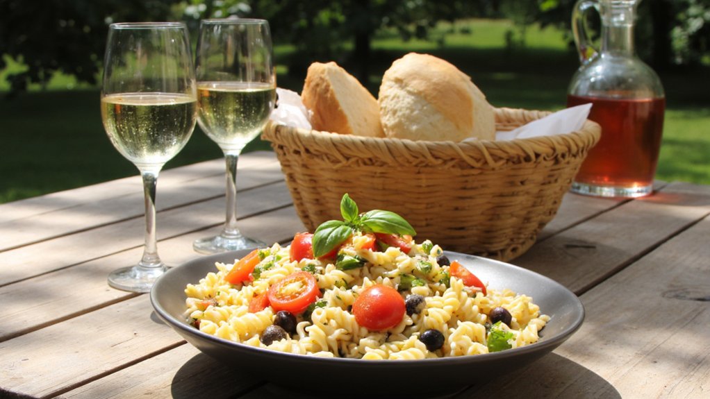 pasta wine flavor balance