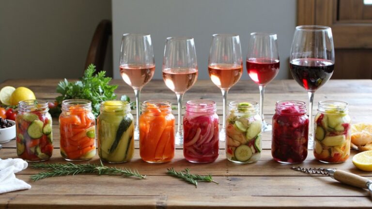 pickles and wine pairings