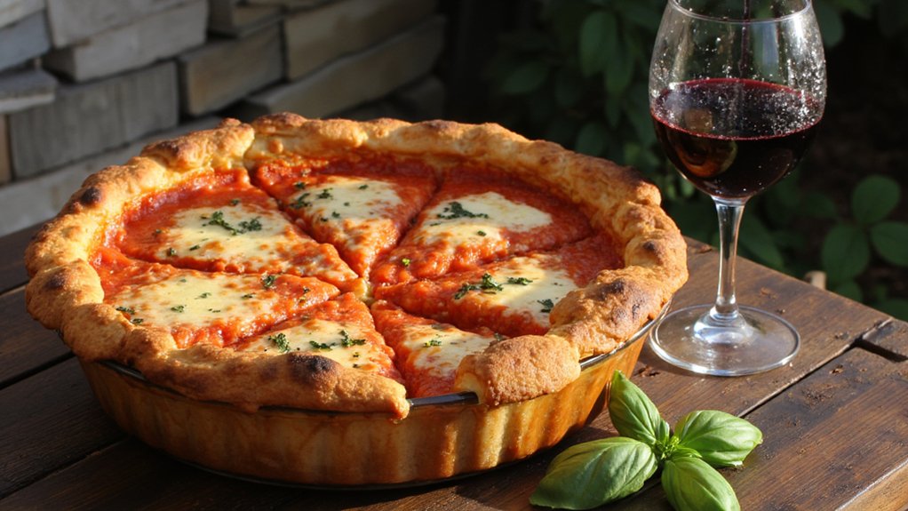rich savory wine pairing