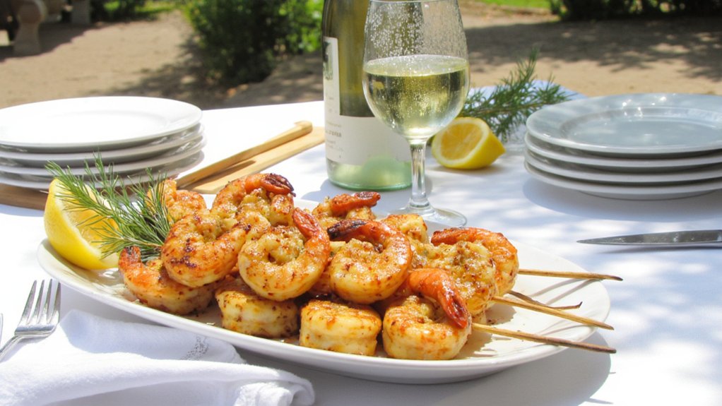 seafood sauvignon blanc grilling