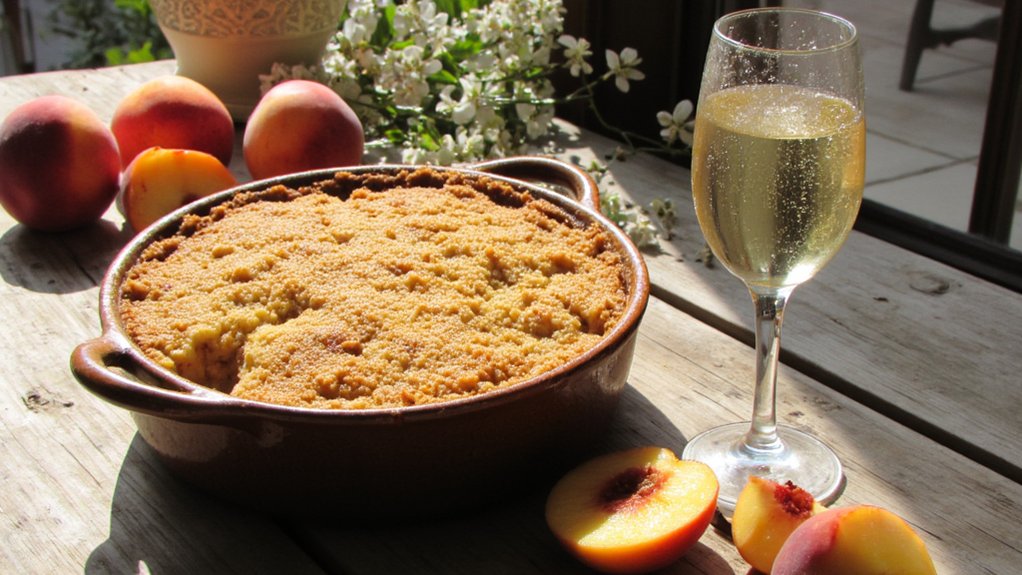 sweet peach pairing perfection