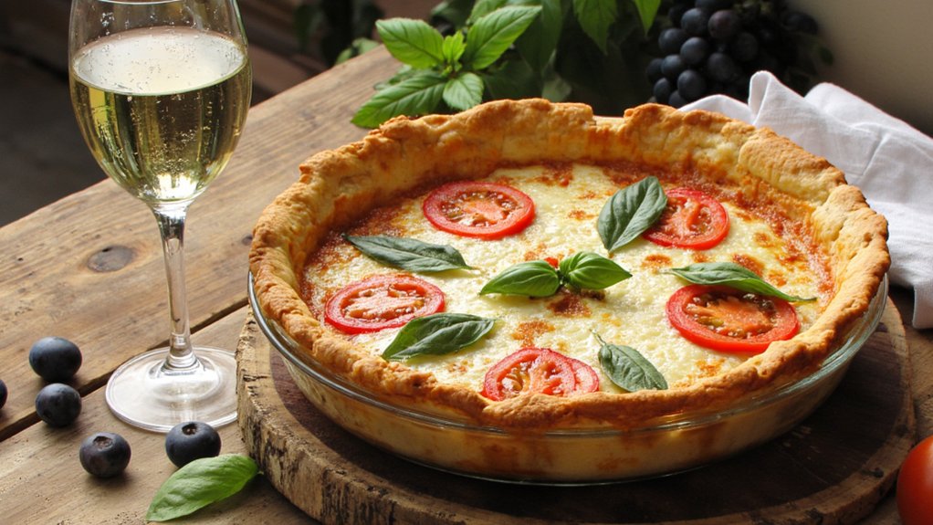 tomato basil pie pairing