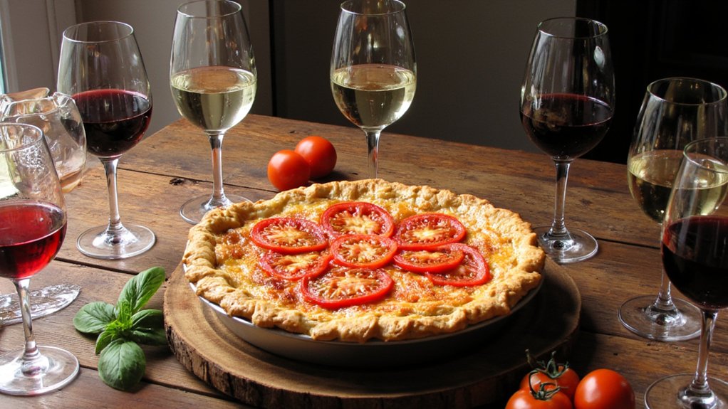 top tomato pie wine matches